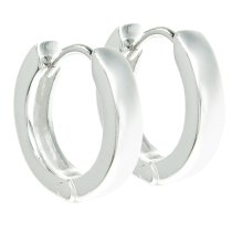 2 x 925 Sterling Silver 10mm Ring Hoop Dangle Stud Earwire Huggie Earrings