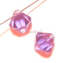 12x Swarovski Crystal Elements 6328 Top Drill Bicone Tanzanite 6mm