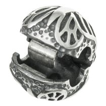 Antqiue 925 Sterling Silver Clip Spring Fairy Tales Butterfly Stopper Lock Charm Bead for European Charm Bracelet
