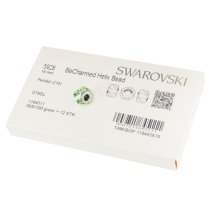 1x Swarovski Elements Crystal 5928 Becharmed Helix Bead Peridot 14mm