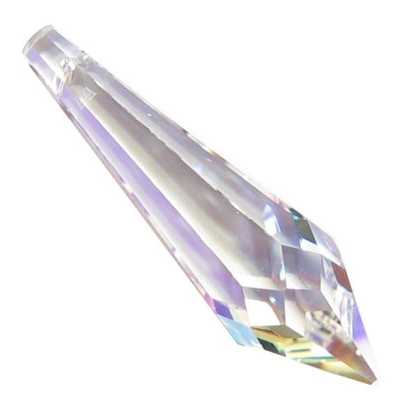 1x Large Teardrop Swarovski Elements Crystal 8611 Clear AB Drop Pendant