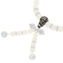 1 Set Antique 925 Sterling Silver Gourd Guru Flower Buddhist Prayer Mala Sutra Bead Spacer Cap