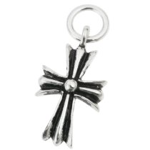 1x 925 Sterling Silver Holy Christian Cross Dangle Pendant Charm