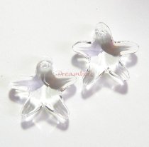 1 Swarovski Crystal Starfish 6721 Star Fish clear 16mm NEW