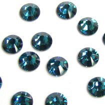 72x Swarovski Elements Flatback No Hotfix Crystal 2088 Rhinestone Ss16 Blue Zircon No Hotfix