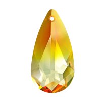 SWAROVSKI CRYSTAL 6100 Terrenum 24mm TEARDROP Pendant