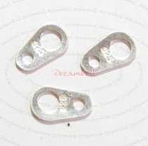 10xSTERLING SILVER 925 LABEL HALLMARK TAGS bead