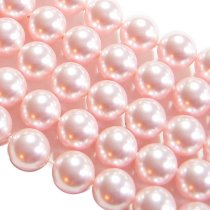 50x Swarovski Elements Crystal Pearls 5810 Round Rosaline Pink 3mm