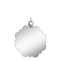 925 Sterling Silver Personalized Photo Dangle Charm Adjustable Wire Bangle Bracelet