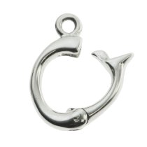 1x 925 Sterling Silver Interchangeable Bail Pendant Connector Clasp