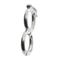 1x 925 Sterling Silver Infinitry 2 Strands Pearl Necklace Enhancer Shortener Connector Clasp