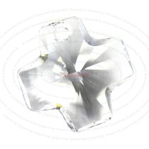 1x Swarovski Elements Austrian Crystal 6866 Clear Cross Pendant