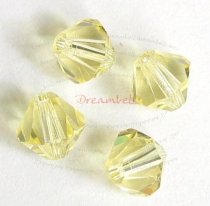 24x Swarovski Elements Bicone Crystal 5301 Jonquil 6mm