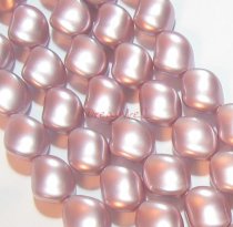 Swarovski Crystal Curve Pearl 5826 9x8mm POWDER ROSE
