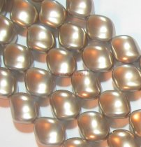 Swarovski Crystal Curve Pearl 5826 9x8mm Bronze