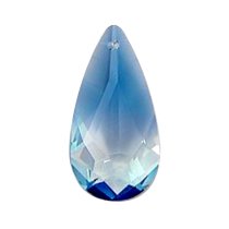 SWAROVSKI CRYSTAL 6100 Ocean Blue 24mm TEARDROP Pendant
