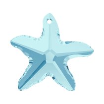 NEW Swarovski Crystal Starfish 6721 Star Fish Aquamarine 16mm