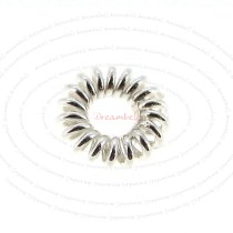 10x Sterling Silver Round Jump ring Wire Coil Spacer bead 5.5mm