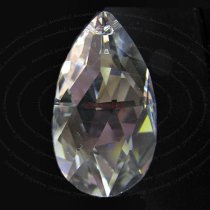 1x Large Teardrop Briolette Swarovski Elements Crystal Pendant