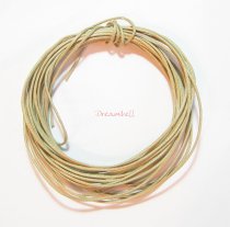 5YDS WAXED COTTON BEAD STRINGING CORD 1MM Light Tan
