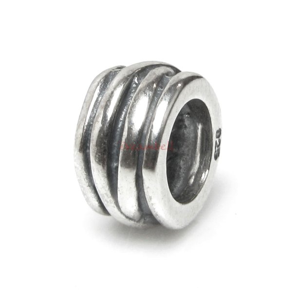 STERLING SILVER Celtic ROUND BEAD for European Charm Bracelets
