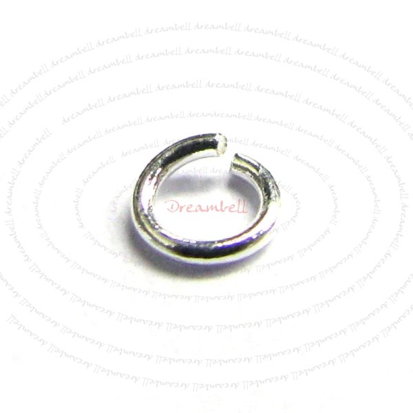 50 x Sterling silver Open Jump Rings Bead 24ga 3mm