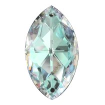 Swarovski Elements Crystal 8746 38mm Clear AB Pendant 2 Holes