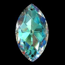 Swarovski Elements Crystal 8746 38mm Clear AB Pendant 2 Holes