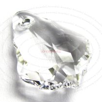 2x Swarovski Crystal 6090 Baroque Crystal Pendant 16mm