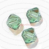 24 Swarovski Elements Bicone Crystal 5301 Erinite 6mm