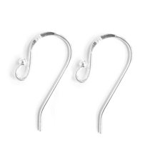 10 Sterling Silver Dot Ball French Hook Earing Earwire Dangle Connector