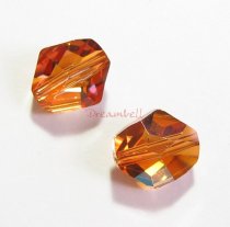 1x Swarovski Elements Crystal 5523 Cosmic Beads 16mm Copper