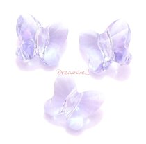 6 Swarovski Elements Crystal 5754 Butterfly Bead 10mm Violet