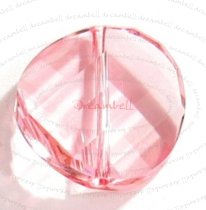 1x Swarovski Elements Crystal 5621 Twist Bead Crystal Light Pink Rose 18mm