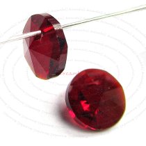 24x Swarovski Crystal 6200 Rivoli Pendant Charm Siam Red 6mm
