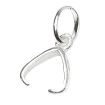 2x Sterling Silver Jump Ring 5.6mm Pendant Connector Holder Bail Clasp