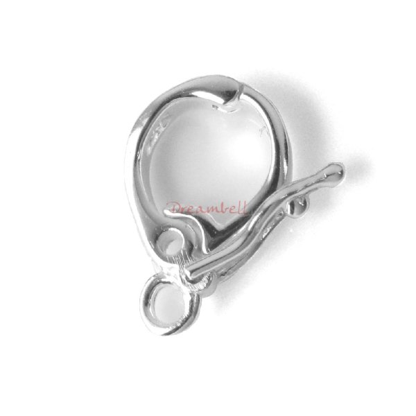1x STERLING SILVER CHANGEABLE Bail PENDANT CLASP SLIDER