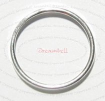4X STERLING SILVER Jump Rings Round Hoop LINK CONNECTOR BEADS