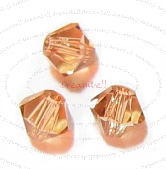24x Swarovski Elements Bicone Crystal 5301 Light Colorado Topaz 5mm