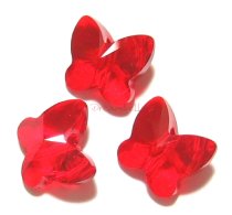 Swarovski Elements Crystal 5754 Butterfly Bead 8mm Light Siam