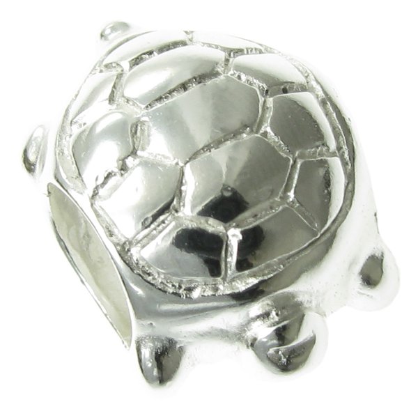 Sterling Silver Sea Turtle for European Charm Bracelets
