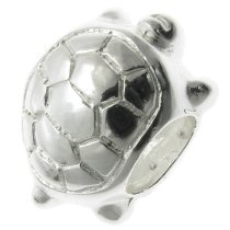 Sterling Silver Sea Turtle for European Charm Bracelets