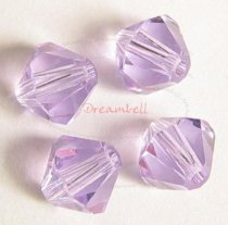 24x Swarovski Elements Bicone Crystal 5301 Violet 5mm