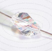 4x Swarovski Elements Crystal 5650 12mm Clear AB