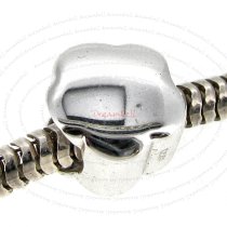 Sterling Silver Flower Bead 9mm for European Charm Bracelets