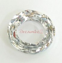 Swarovski 4139 Round Cosmic Ring Frame Clear AB 20mm (Cal V SI)