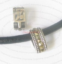 1x STERLING SILVER MARCASITE Bail CLASP Pearl Pendant Connector