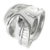 Sterling Silver Motorbike Motorcycle Helmet Bead for European Charm Bracelets 11mm