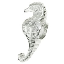 1x Sterling Silver Sea horse Focal bead spacer for European Charm Bracelets
