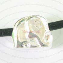 Sterling silver Elephant for European Charm Bracelets Bead 12.2mm